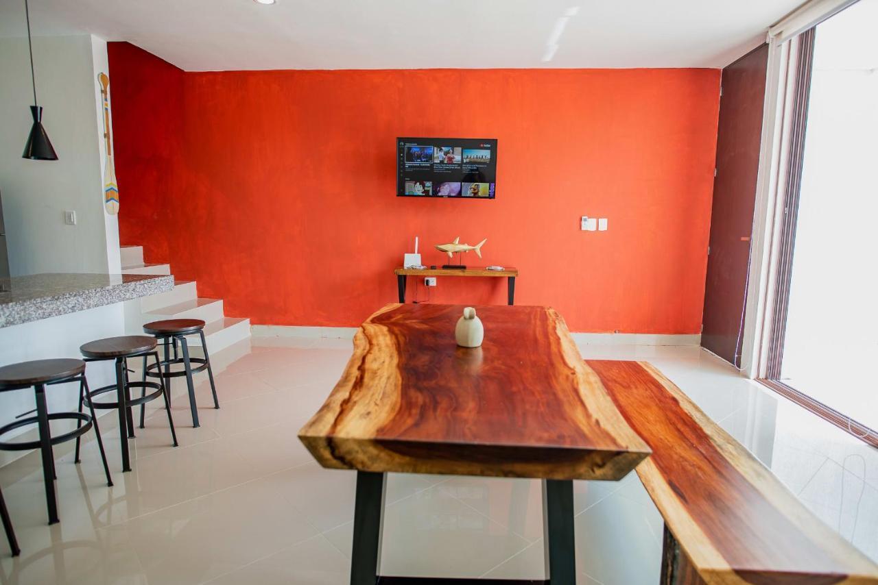97982 New Modern Villa, Private Pool, High Internet Speed, 2 Blocks From The Beach Pueblo Pueblo Chicxulub Exteriér fotografie